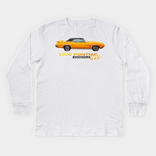 1970 Pontiac GTO Convertible Kids Long Sleeve T-Shirt